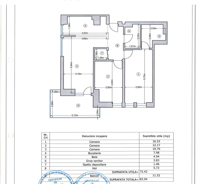 Drumul Taberei, Apartament 3 Camere Moghioros Park